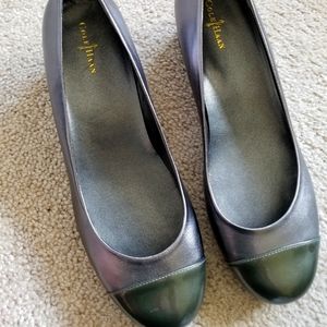 Cole Haan Gray Wedge Flats Size 9